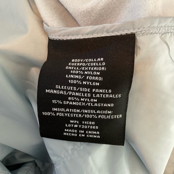 32 degrees Cool lightweight Light Blue insulated jacket Sz M - Picture 5 of 5